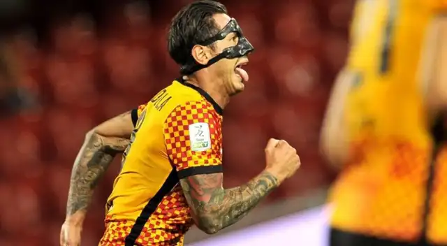 Gianluca Lapadula lleva 10 goles en la actual temporada