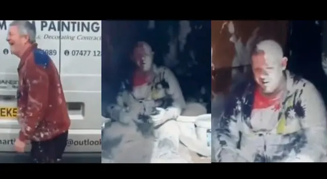 No sabemos que da más risa, ¿la escena o la carcajada que escucha en este video viral? No sabemos que da más risa, ¿la escena o la carcajada que escucha en este video viral?