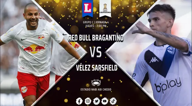 Red Bull Bragantino vs. Vélez por la fecha 4 de la Copa Libertadores. Red Bull Bragantino vs. Vélez por la fecha 4 de la Copa Libertadores.