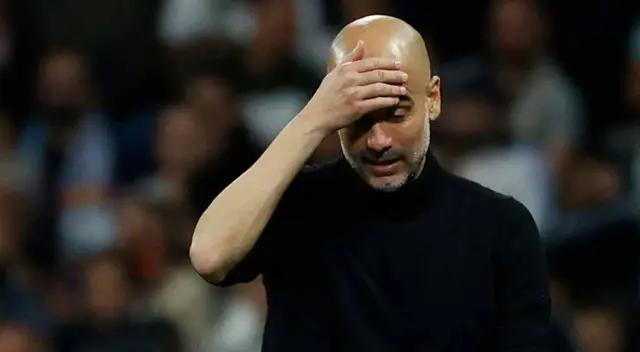 Pep Guardiola, entrenador del Manchester City