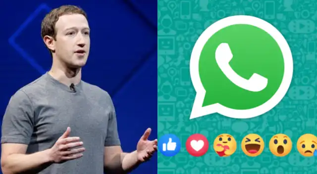 WhatsApp: Mark Zuckerberg anuncia que desde hoy llegan las reacciones a los mensajes