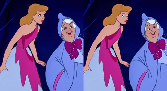 Desafío Disney: ¿Cuántas diferencias ves en 'La Cenicienta'? Descúbrelas en 8 segundos
