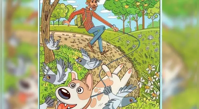 Reto visual: halla las 8 figuras ocultas en este parque, solo el 98% no lo logró.