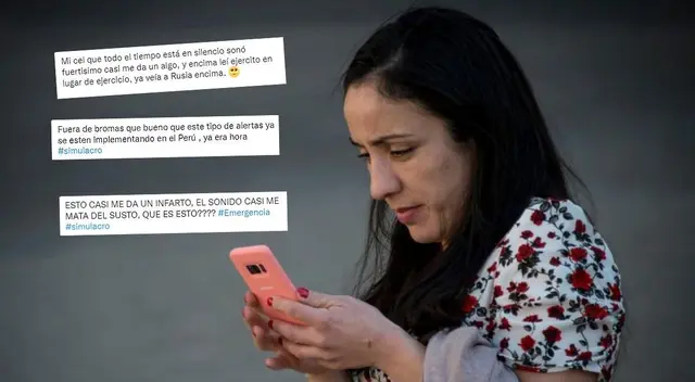 Así reaccionaron los usuarios en redes luego de la alerta masiva SISMATE
