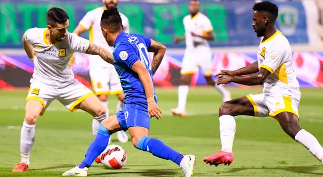 Al Fateh, con Christian Cueva, frenó al líder de la liga saudí. Al Fateh, con Christian Cueva, frenó al líder de la liga saudí.