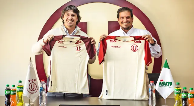 Universitario presentó a Industrias San Miguel Perú como nuevo sponsor Universitario presentó a Industrias San Miguel Perú como nuevo sponsor