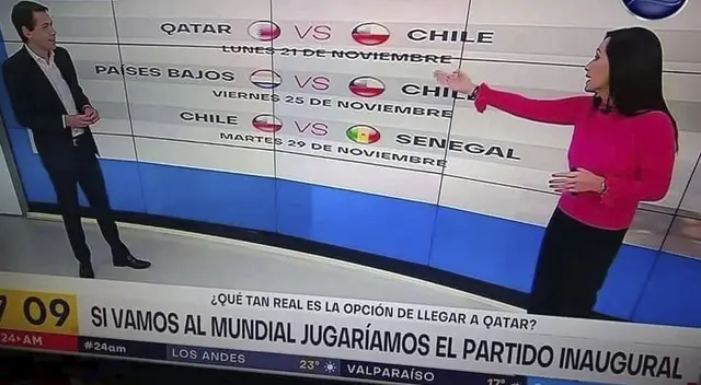 Tras reclamo a FIFA, noticiero chileno vive el mundial y piensa en partido inaugural