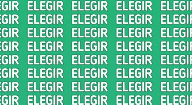 ¿Dónde esta la palabra "EGIDA"? Atrévete a superar este acertijo en 5 segundos ¿Dónde esta la palabra "EGIDA"? Atrévete a superar este acertijo en 5 segundos