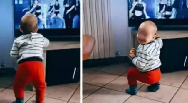 Bebé baila al reguetón y se vuelve viral Bebé baila al reguetón y se vuelve viral