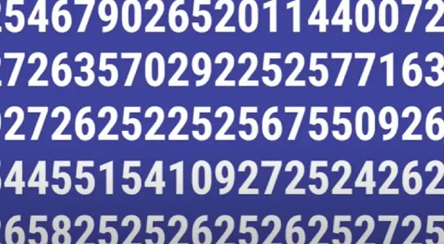 Solo el 1% encontró el número 8: Resuelve el reto visual en tiempo récord Solo el 1% encontró el número 8: Resuelve el reto visual en tiempo récord