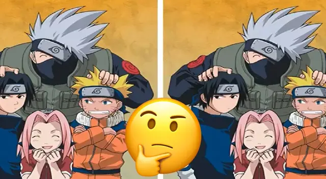 Encuentra las 6 diferencias de la imagen de Naruto ¿Podrás hacerlo? Encuentra las 6 diferencias de la imagen de Naruto ¿Podrás hacerlo?