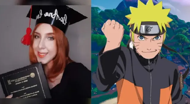 Graduada en Psicología dedica su tesis a Naruto por enseñarle a nunca rendirse.