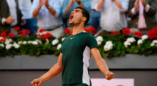 Carlos Alcaraz se quedó con el Mutua Madrid Open Carlos Alcaraz se quedó con el Mutua Madrid Open