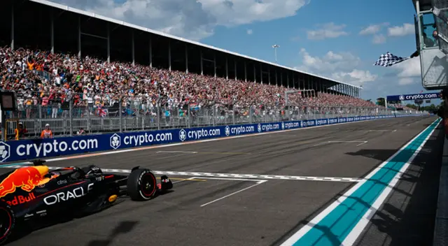 Max Verstappen se quedó con el F1 GP Miami 2022 Max Verstappen se quedó con el F1 GP Miami 2022