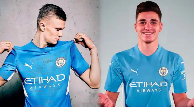Erling Haaland y Julián Álvarez jugarán en Manchester City la próxima temporada Erling Haaland y Julián Álvarez jugarán en Manchester City la próxima temporada