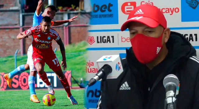 Roberto Mosquera dio declaraciones sobre el empate de Sporting Cristal ante ADT