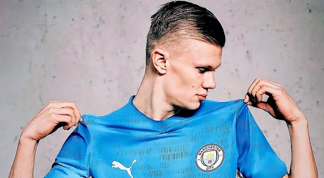 Erling Haaland es anunciado como fichaje del Manchester City Erling Haaland es anunciado como fichaje del Manchester City