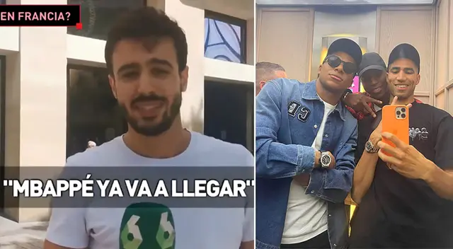 Hinchas del PSG reaccionaron tras presencia de Mbappé en Madrid Hinchas del PSG reaccionaron tras presencia de Mbappé en Madrid