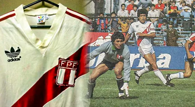 Perú vistió con Adidas por última vez en el año 1985 Perú vistió con Adidas por última vez en el año 1985
