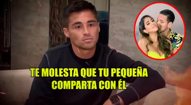 La repotera de 'A & F' le preguntó al futbolista si le incomoda que su hija comparta con Anthony Aranda. La repotera de 'A & F' le preguntó al futbolista si le incomoda que su hija comparta con Anthony Aranda.