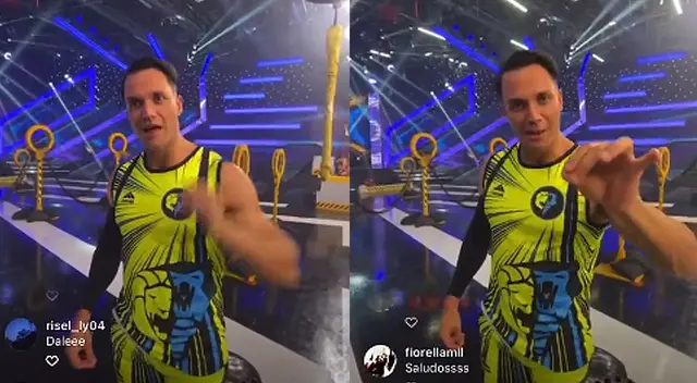 Fabio Agostini sigue contando chistes mientras continúa caída la señal de América TV Fabio Agostini sigue contando chistes mientras continúa caída la señal de América TV