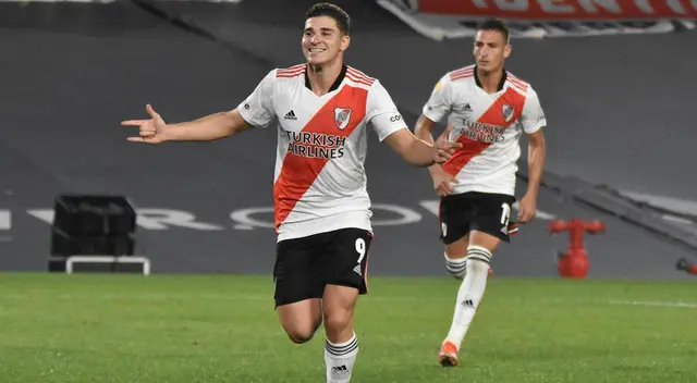 Julián Álvarez, goleador de River Plate