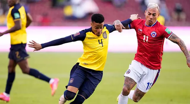 Byron Castillo enfrentó a Chile en la Eliminatorias