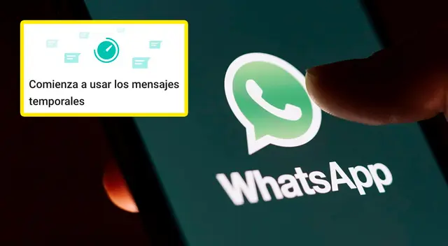 WhatsApp alista una nueva función sobre mensajes temporales. WhatsApp alista una nueva función sobre mensajes temporales.