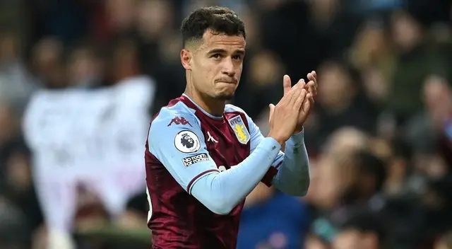 Philippe Coutinho seguirá vistiendo los colores de Aston Villa Philippe Coutinho seguirá vistiendo los colores de Aston Villa