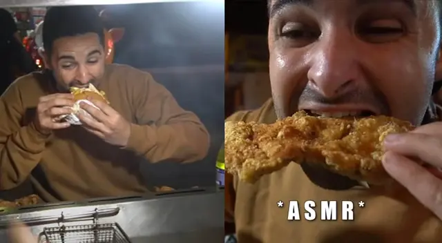 Turista decidió probar toda la comida realizada por la "Tía veneno", video ya es viral en todas las redes sociales.
