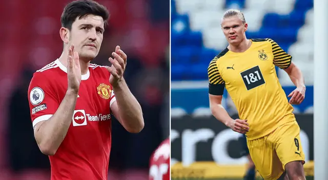 Harry Maguire costó más que Erling Haaland Harry Maguire costó más que Erling Haaland