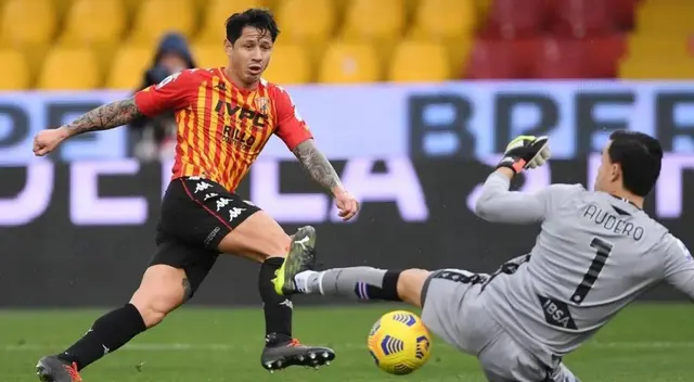 Gianluca Lapadula lleva 11 goles con Benevento, esta temporada. Gianluca Lapadula lleva 11 goles con Benevento, esta temporada.