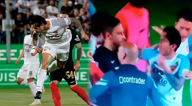 Gianluca Lapadula fue visto en plena bronca entre Benevento y Ascoli Gianluca Lapadula fue visto en plena bronca entre Benevento y Ascoli