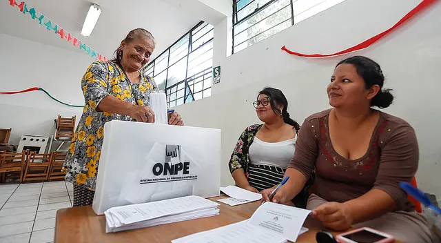 Elige tu local de votación: LINK habilitado para escoger hasta 3 locales