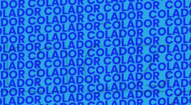 ¿Podrás encontrar la palabra CELADOR? Resuelve el reto visual en 7 segundos ¿Podrás encontrar la palabra CELADOR? Resuelve el reto visual en 7 segundos