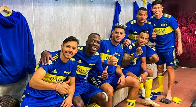 Luis Advíncula y Carlos Zambrano en once de Boca Juniors ante Corinthians.