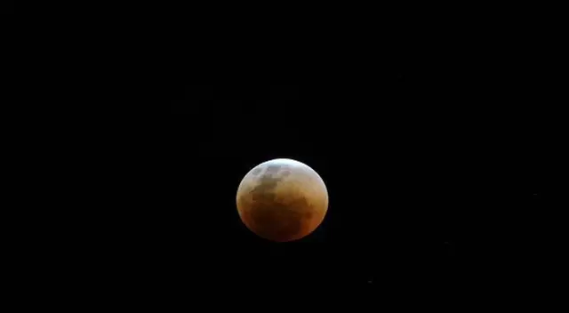 La Luna en fase penumbral