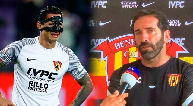 Fabio Caserta, DT de Benevento, aclaró el tema con Gianluca Lapadula Fabio Caserta, DT de Benevento, aclaró el tema con Gianluca Lapadula