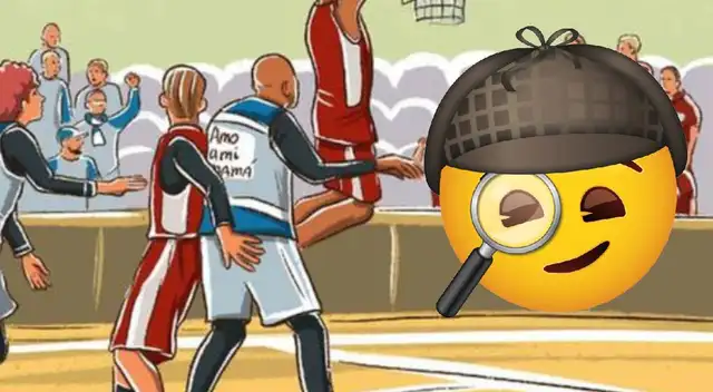 ¿Qué errores ves en la cancha de básquet? Trata de ubicarlos todos en 8 segundos