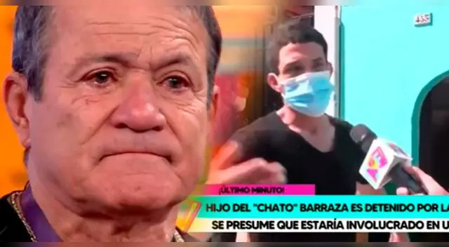 Hijo de Miguel Barraza es detenido por la policía tras relacionársele con presunto robo
