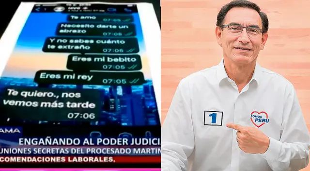El programa Panorama sacó supuestos chats comprometedores entre Martín Vizcarra y Zully Pinchi. El programa Panorama sacó supuestos chats comprometedores entre Martín Vizcarra y Zully Pinchi.