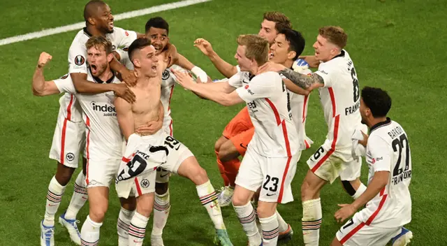 Eintracht Frankfurt es campeón de la Europa League. Eintracht Frankfurt es campeón de la Europa League.