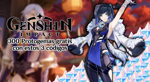 Genshin Impact Versión 2.7: 3 códigos para 300 Protogemas gratis