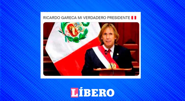 Usuarios califican a Ricardo Gareca como el 'nuevo presidente'. Usuarios califican a Ricardo Gareca como el 'nuevo presidente'.