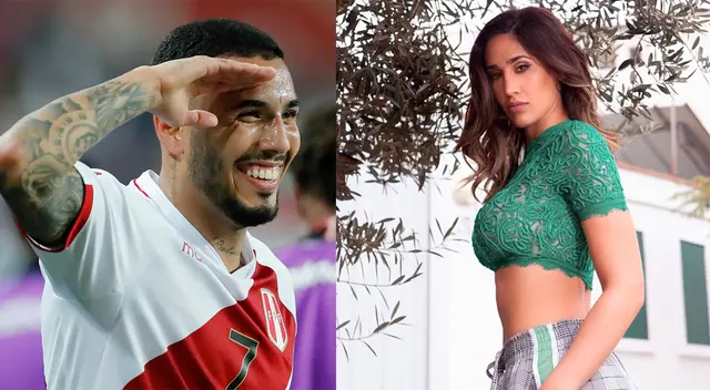 Tepha Loza felicita a Sergio Peña por ser convocado a la Selección Peruana.