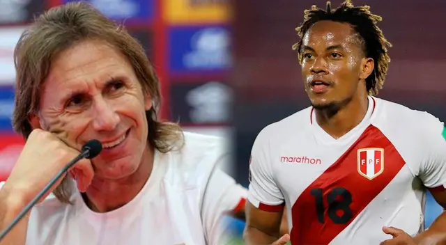 Ricardo Gareca siente que Carrillo jugará el repechaje