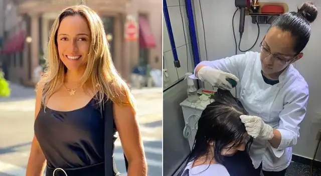 Joven apertura su negocio de extracción de piojos y triunfa en Estados Unidos.