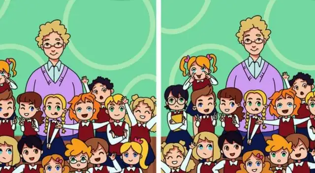 ¿Podrás encontrar las 4 diferencias? Anímate a resolver este acertijo visual