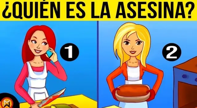 ¿Quién es la asesina? Analiza y responde este acertijo en tiempo récord
