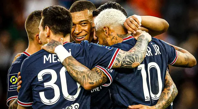 PSG goleó 5-0 a Metz en la última fecha de Ligue 1